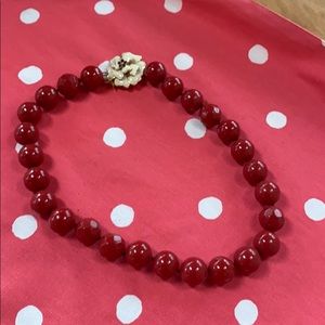 Stella & Dot Red Necklace